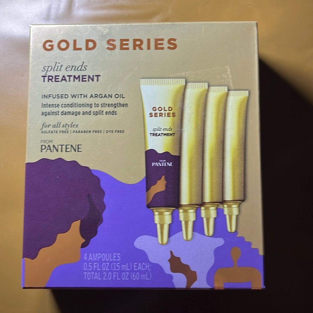 Gold Series Pantene.                                  Split Ends Treatment